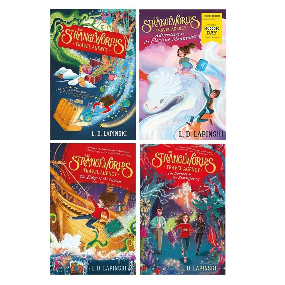 Strangeworlds Travel Agency Series 4 Books Collection Set Includ | L.D. Lapinski