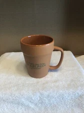 pottery planter look coffee cup