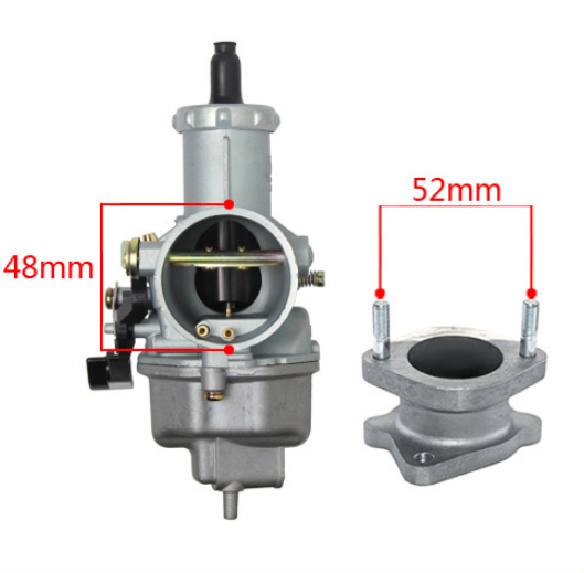 PZ33 33mm Carburetor For 250 300 400cc Accelerating Pump Racing