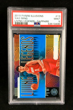POP 3 PSA 9 2019-20 Illusions LIVING LEGENDS SAPPHIRE Acetate SP Yao Ming #13