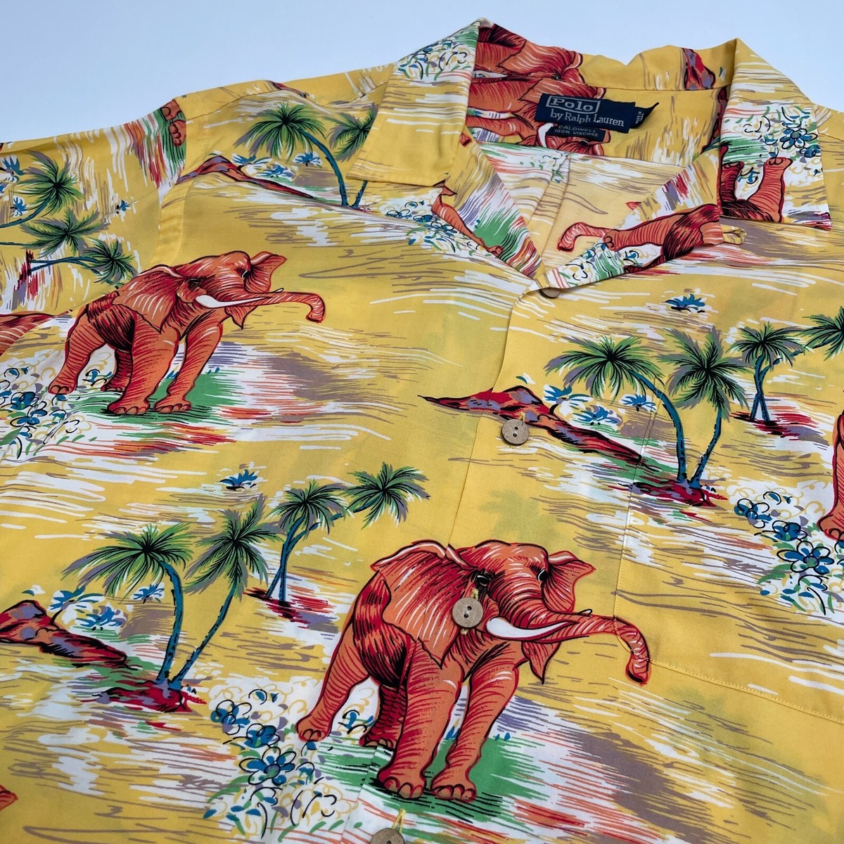 ポロラルフローレン CALDWELL ハワイアン アロハ リネン コールドウェル Polo by Ralph Lauren CALDWELL