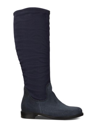 ECCO $250 Women's Blue Sartorelle 25 High-cut Boot  Shoes Size US 6.5 NEW