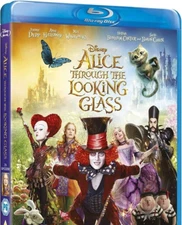 Alice Through the Looking Glass Blu-ray ** DISC ONLY ** Disc is NEW Depp Disney