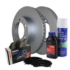 Front Brake Kit 319mm Rotors & Bosch Ceramic Pads For 4Runner FJ Cruiser Tacoma