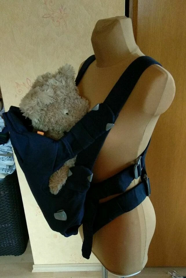 CYBEX i. GO Babytrage, Bauchtrage, Click, dunkelblau von Geburt bis ca. 1 Jahr - Bild 3 von 4