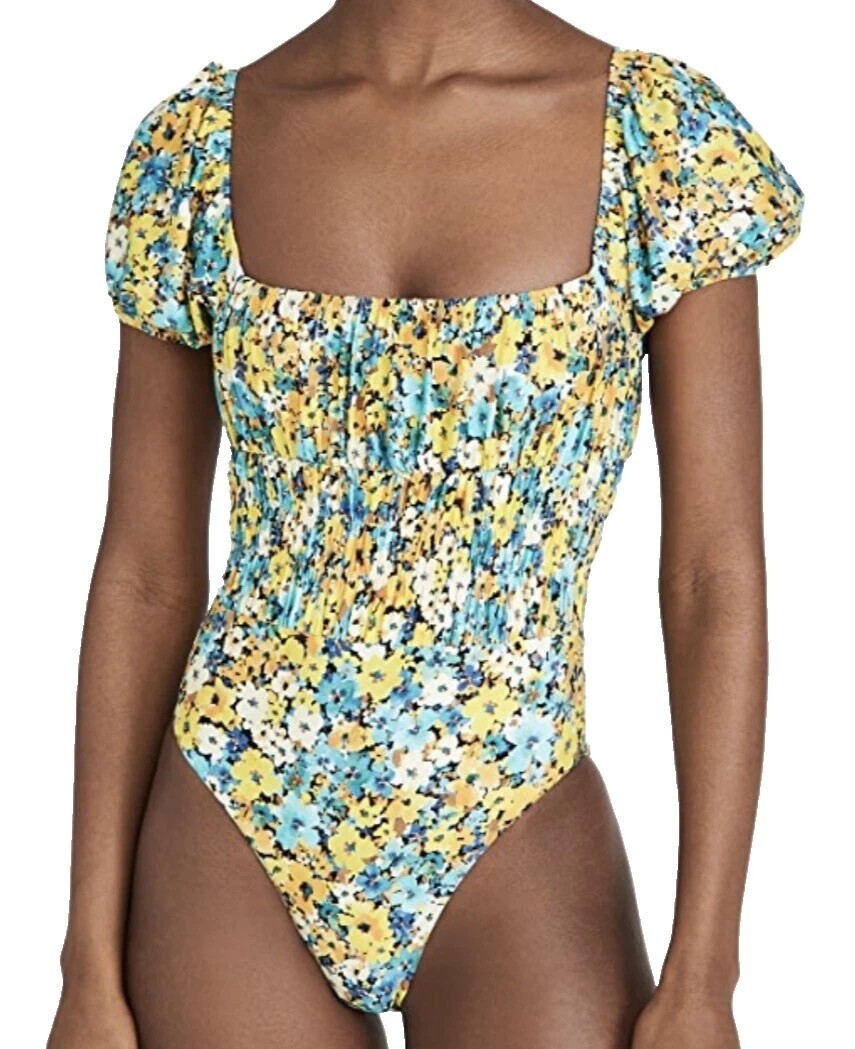 Traje de baño de una pieza Floral de Nylon para De mujer