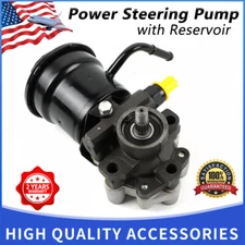 Power Steering Pump 44320-3548 with Pulley & Reservoir for Toyota 4Runner Tacoma