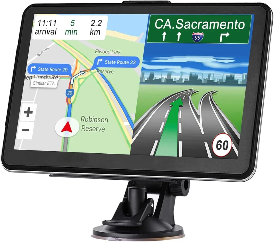 Premium Vehicle GPS Navigation with 7-Inch Screen, Voice Commands & Speed Alerts - Image 3 of 4