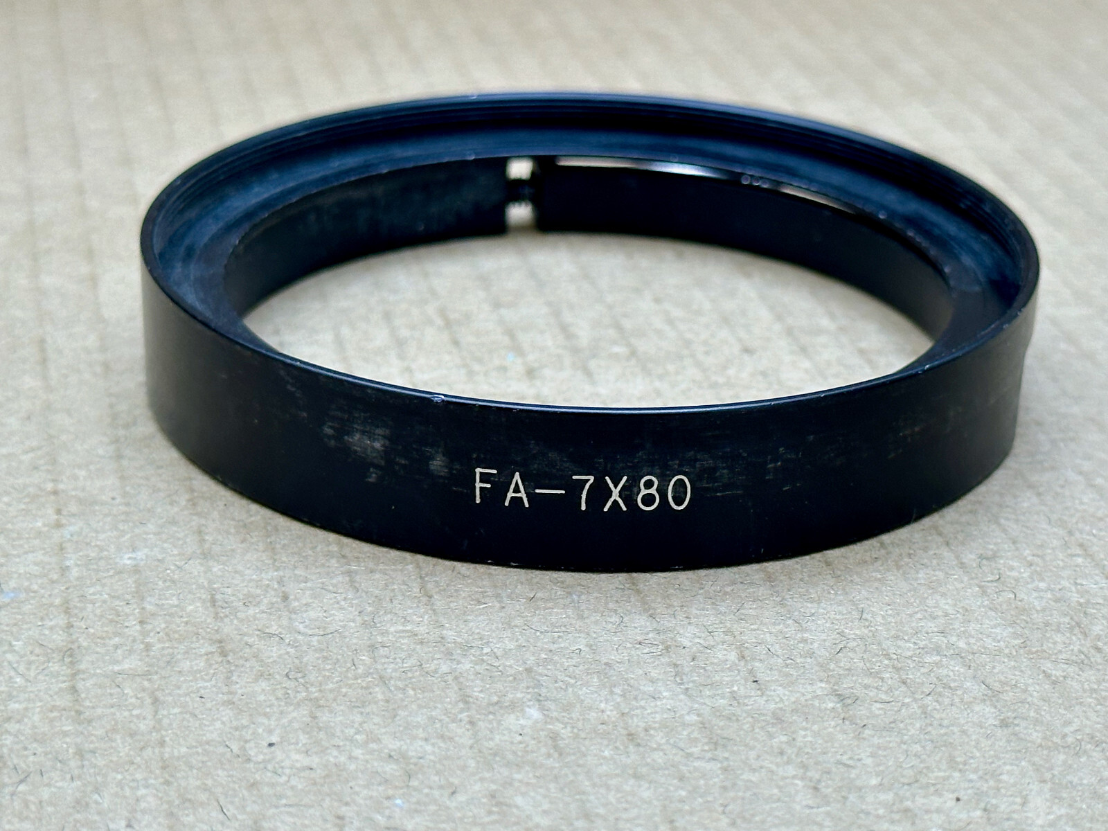 Century Precision Optics FA-7X80 80mm Step-Up Ring (Slip-On) Filter Adapter