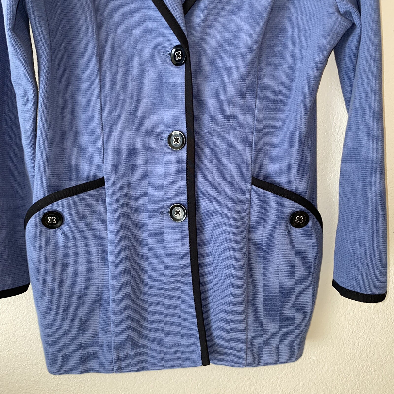 Pendleton Woolen Mills Blazer Button Up Blue Whit… - image 3