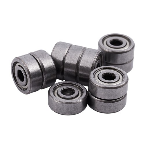 Lntyq 40 Pièces 608ZZ Roulements à Billes Miniatures à Rainure,Durable Roulement A Bille,Acier