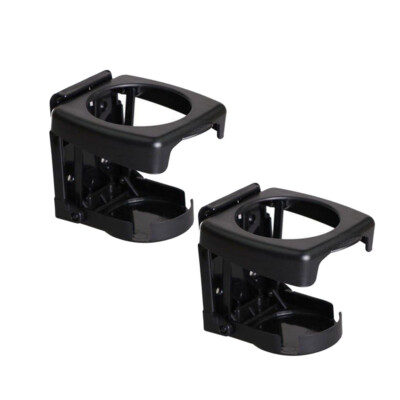 2-Pack Folding Auto Getränkehalter Becherhalter Kunststoff für LKW Van