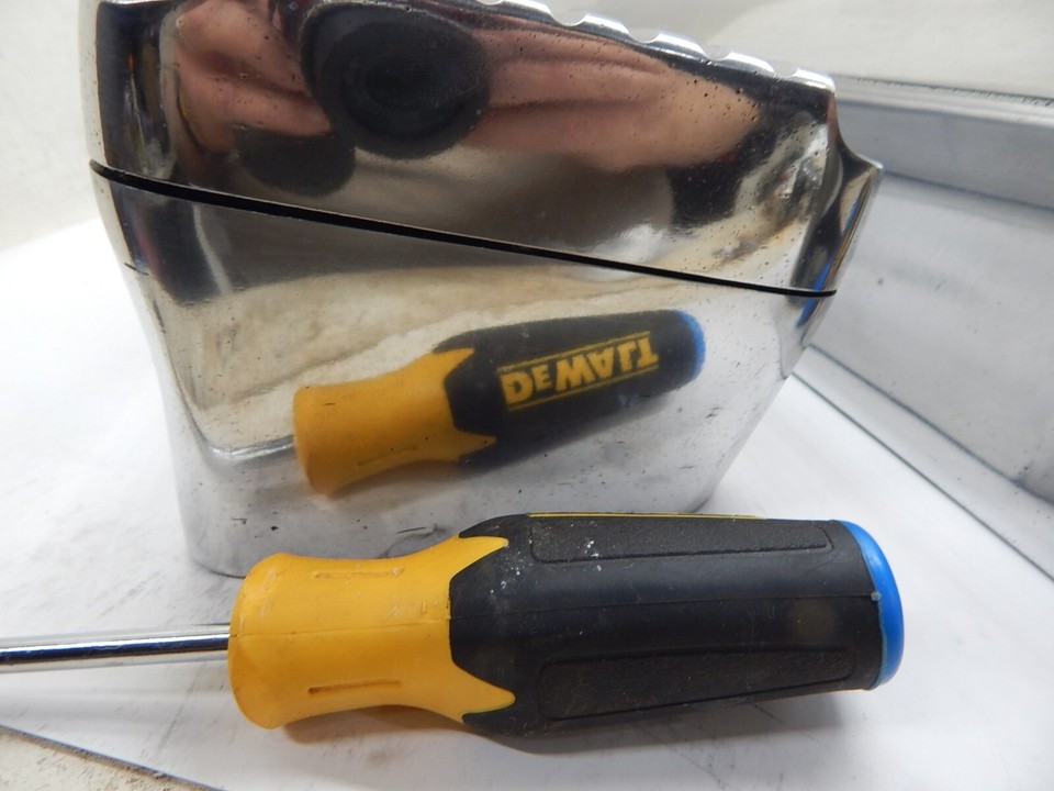 LARSON VALVE COVERS SBC ALUMINUM POLISHED RARE SMALL BLOCK CHEVY eBay