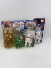 Set of 4 Vtg 1999 McDonald's Ty Beanie Babies International Bears BENT PACKAGES