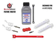 Bleed Kit for Hayes Hydraulic Brakes with DOT 5.1 Fluid for Stroker Prime & More