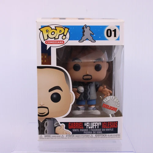 F1 Funko Pop Comedians GABRIEL FLUFFY IGLESIAS Shop Exclusive Vinyl Figure 01