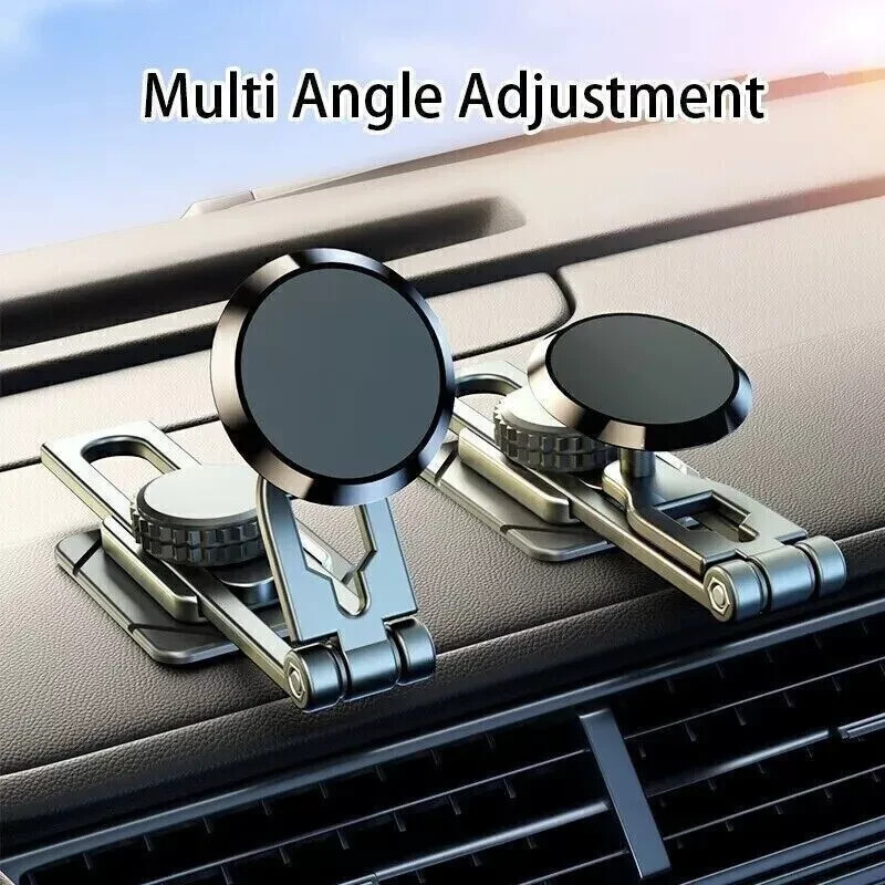 Magnetic Car Mount Holder Stand Dashboard 360° Rotating Cell Phone Universals