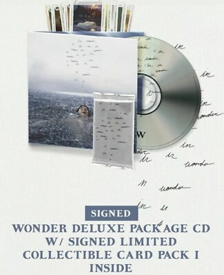 Shawn Mendes Wonder Deluxe CD SIGNED Autographed Card Pack | eBay