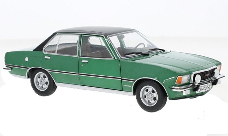 OPEL Commodore B GS/E - 1972 - greenmetallic - WhiteBox 1:24