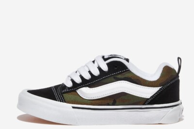VANS Knu Skool men's sneakers VN0009QCBMX LOW TOP BLACK