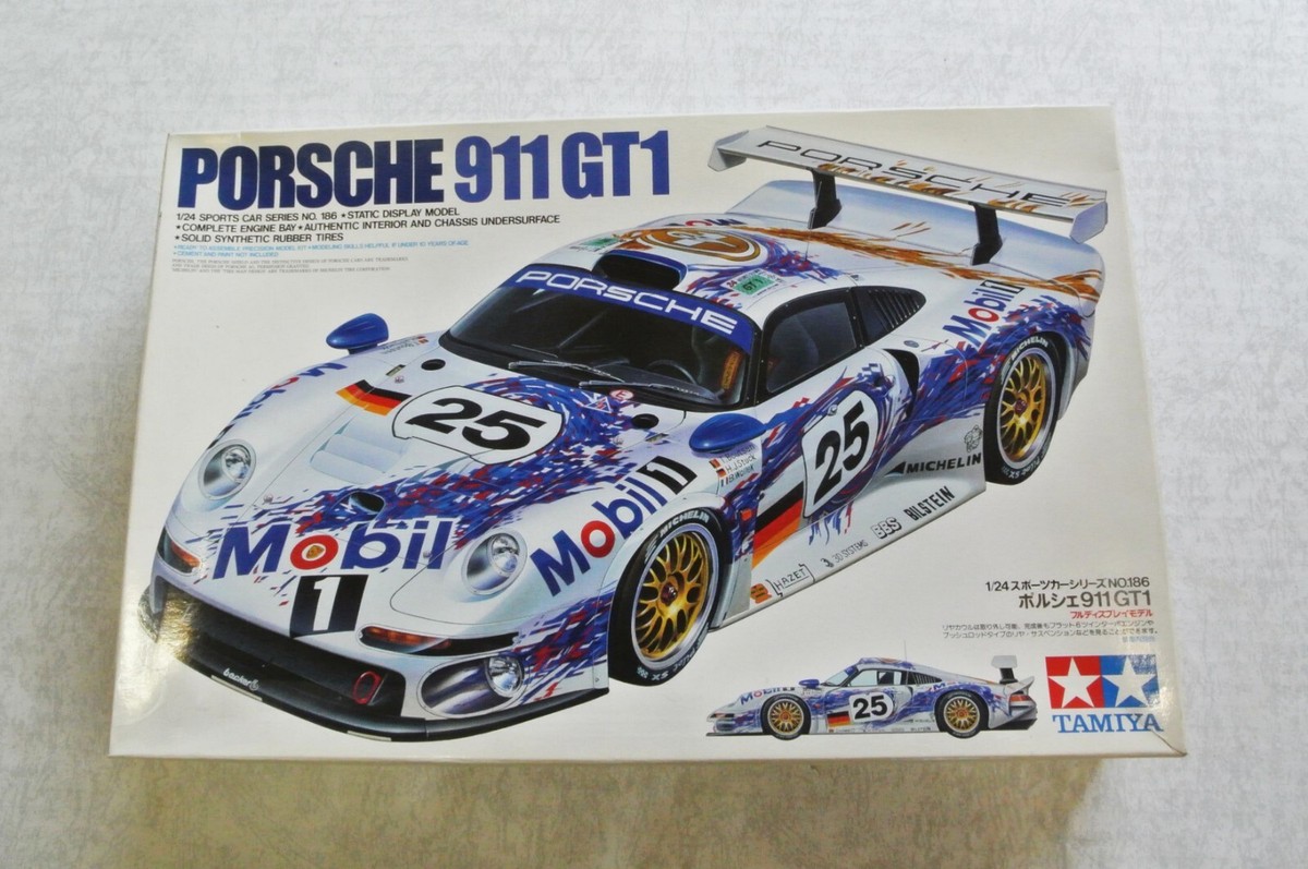 Tamiya 1/24 Porsche 911GT1 sports car cerise No.186 | eBay