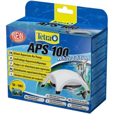 Tetra APS White Edition - APS 100 Luftpumpe für Aquarium