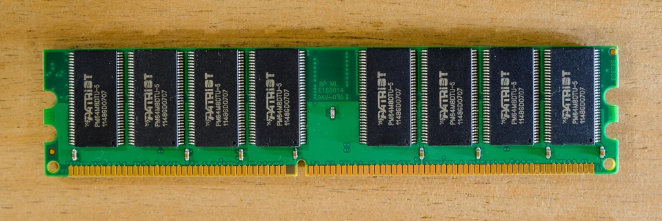 RAM Patriot 1GB PC-3200 DDR400 PSD1G400 - Immagine 2 di 2