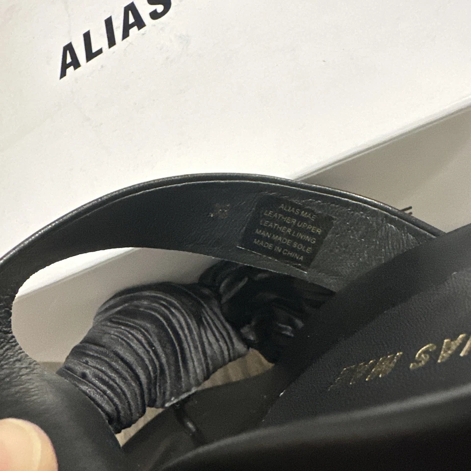 Sandalia Soda Slide Negra Alias Mae Talla 36 Foto 4 de 4