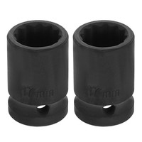 "2X 1/2\" 12P 17Mm CR-V Stahl Stecknuss FüR Honda"