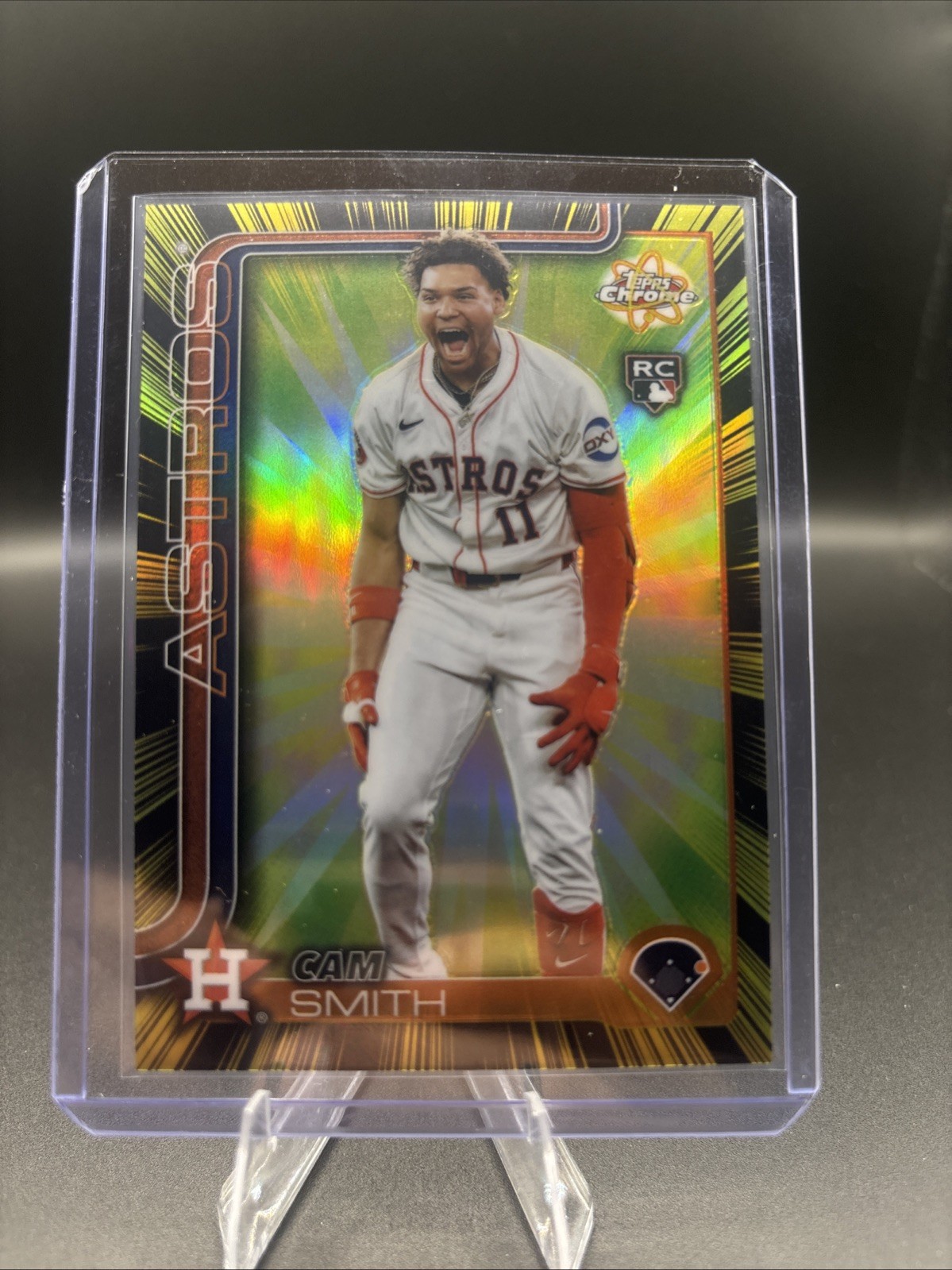 2025 Topps Chrome Update Series - Radiating Rookies Cam Smith #RR-23 (RC)