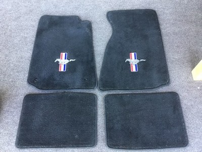 Ford Mustang Floor Mats Black - Set of 4 (from 2007 Model)