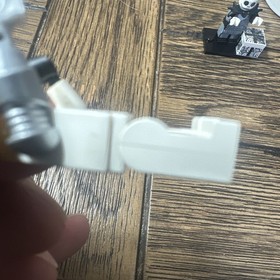 Lego Minifigure Agents Dr. Inferno  Arm Claw Metallic 8970 Agt013a cracked torso