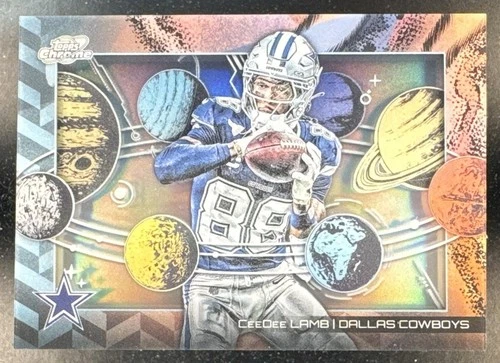 2025 Topps Cosmic Chrome CeeDee Lamb Base (RAW)