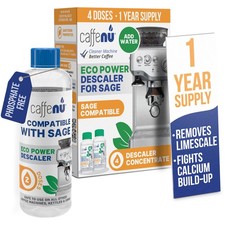 Sage Compatible Descaling Solution. 400ml Descaler 200 ml (Pack of 2) 