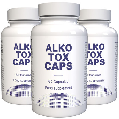 Alkotox - 180 Kapseln (3 x 60 Kapseln) - 3er Pack