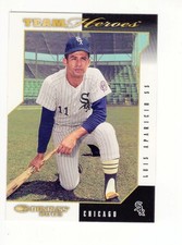 2003 Donruss Team Heroes Luis Aparicio (HOF) #127 Chicago White Sox Ship Free