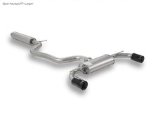 Remus Komplettanlage VW Golf 7 GTI FL 245 Mod. mit OPF 2x98mm Black Chrome