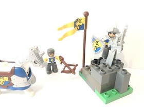 Lego Duplo; Knight And Squire 4775 - 💯% Complete Castle Sword Horse Armour