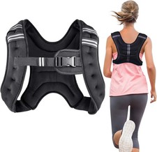 Weighted Vest Weight Vest for Men Women Weights Included, Body Weight Vests A...
