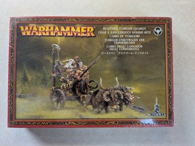 Warhammer Fantasy Battle Tuskgor Chariot AoS ToW New In Shrink Wrap