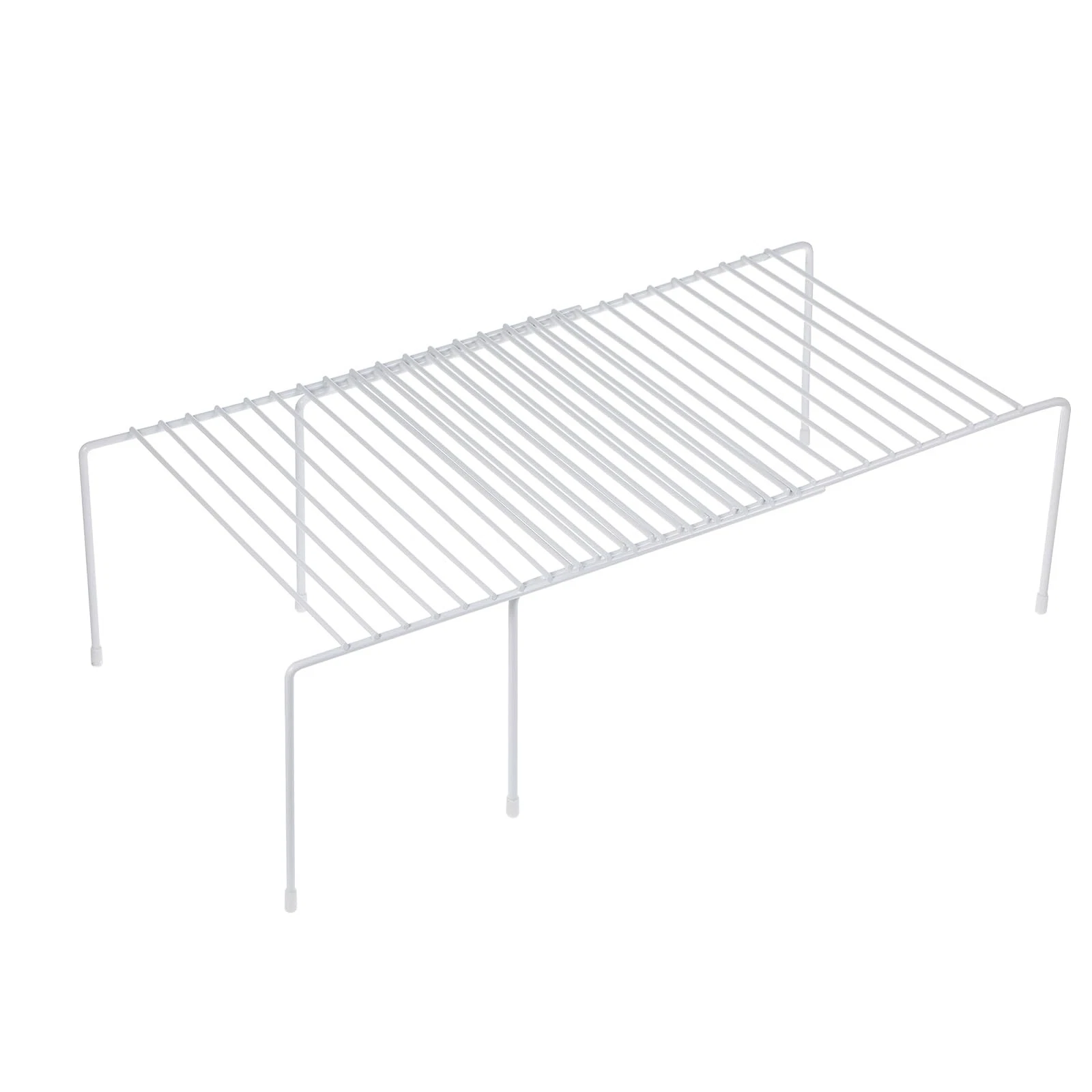 Kitchen Cabinet Organizer Expandable Storage Shelves Cupboard Spice Shelf Rac...