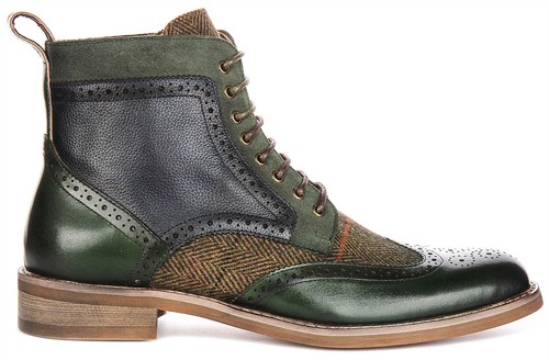 JUSTINREESS ENGLAND Teddy Oxford Zehen Filz Seiten Reißverschluss Stiefel UK 6 - - Bild 2 von 6