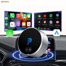 GetPairr Mini Wireless Carplay & Android Auto Adapter Bluetooth 5.4 Dual-WiFi US