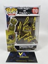 Matthew Lillard Signed Springtrap Funko Pop w/ QUOTE + JSA WITNESS COA