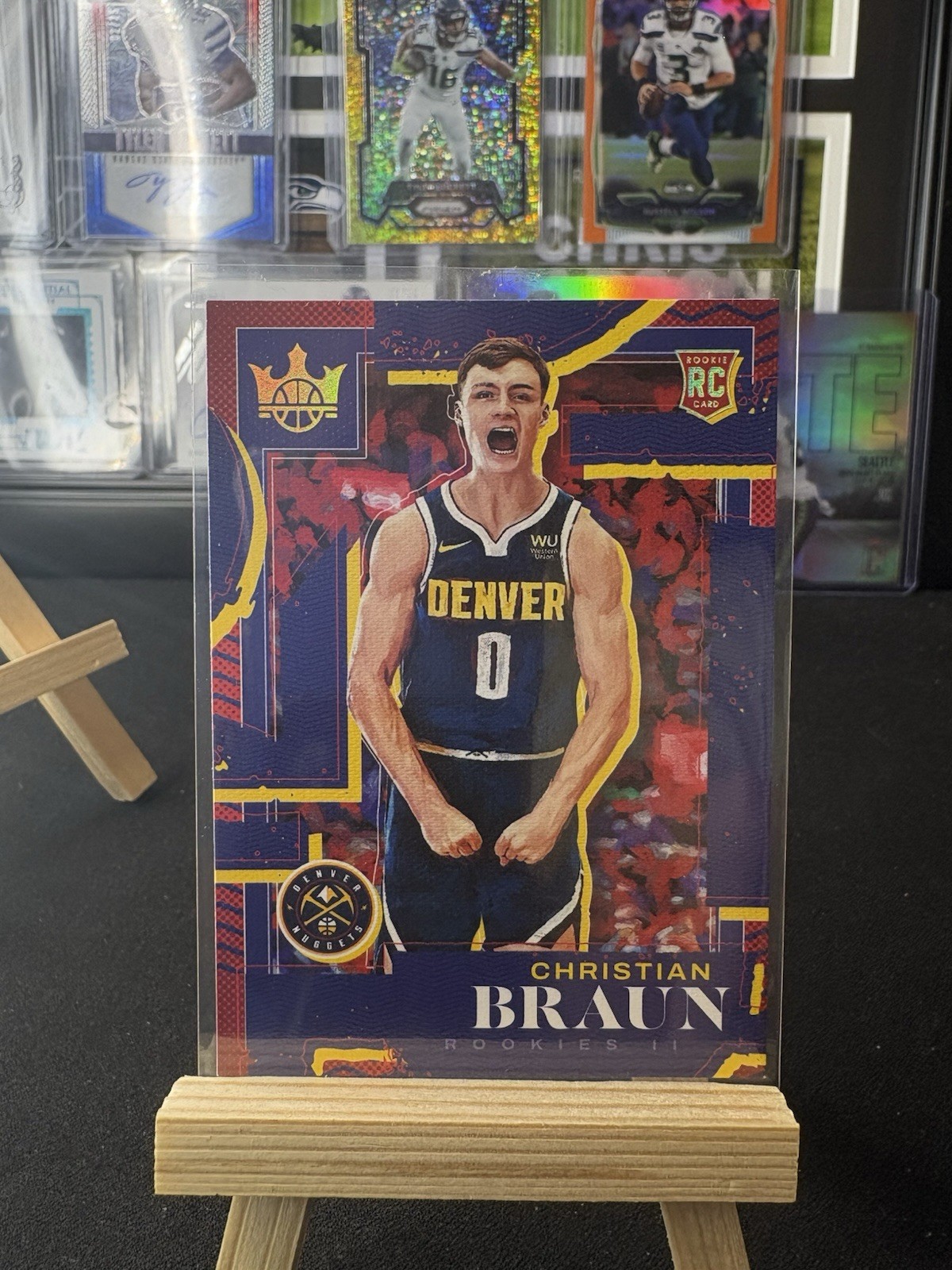 2022-23 Panini Court Kings Christian Braun RC Level II Rookie #130 Nuggets #C