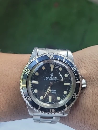 Rolex Submariner 5513 Vintage Men’s Dive Watch – Circa 1989 – Box & Papers