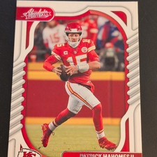Panini 2022 Absolute Patrick Mahomes II #38 Kansas City Chiefs Football NFL