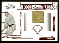 Jim Thorpe 2005 Playoff Absolute Tools of the Trade Game Worn Patch Jersey 02/25