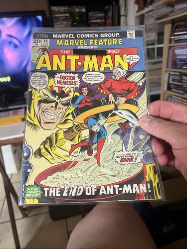 Marvel Feature #10 1973 Vg Avengers Ant-Man Wasp Bronze Age Marvel Comics