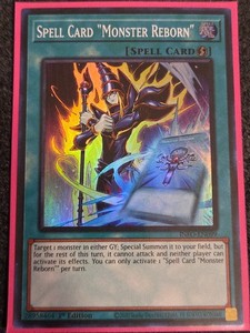 yugioh spell card monster reborn Amazon.com: Spell Card Monster Reborn - INFO-EN099 - Super Rare main image 0
